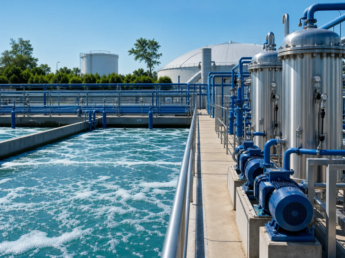 Industrial water treatment system